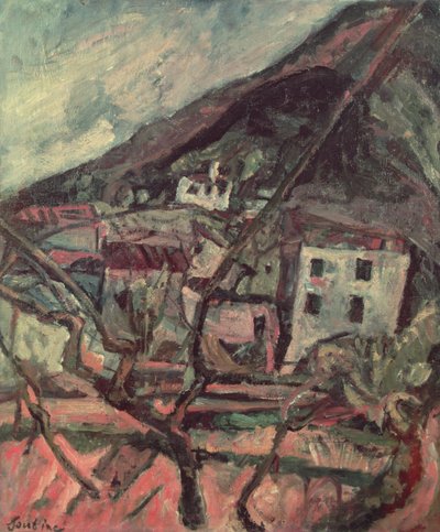 Ansicht von Vence von Chaim Soutine